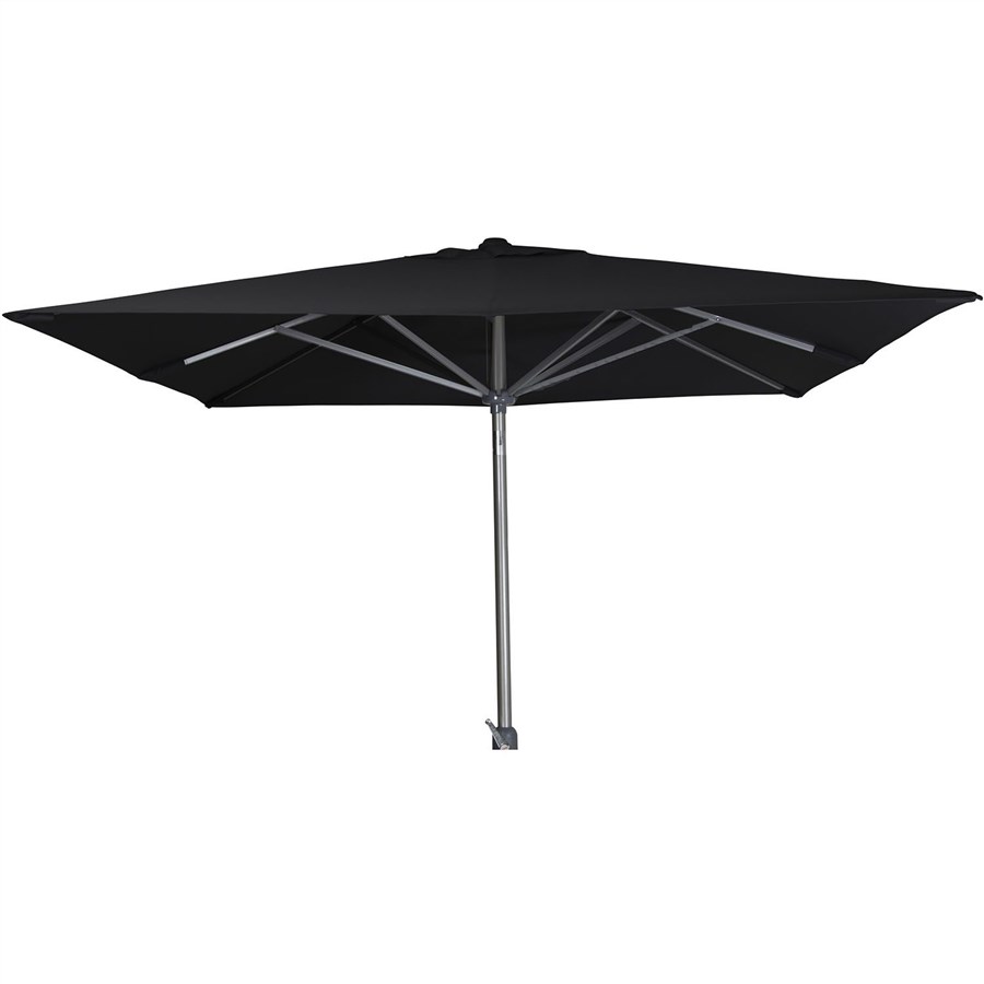 Andria parasoll fyrkantigt svart
